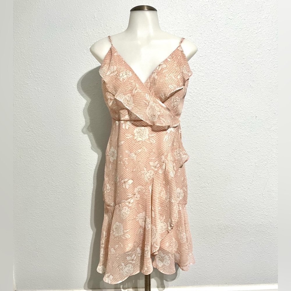 Express Floral Blush Mini Dress Size Small